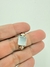 Anillo cuadro con olas de nácar - Mia Risueña*