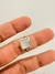 Anillo cuadrado de nácar