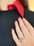 Anillos cuadros cruzados