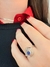 Anillo espiral azul - comprar online