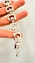 Pulsera cuadros red - Mia Risueña*