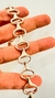 Pulsera eslabón óvalo - Mia Risueña*