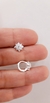 Aros Flor de cubic