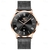 Relógio Masculino Olevs 40 mm Pulseira em Malha de Aço Inoxidável - DOM OPUS