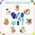 Conjunto 8 em 1 para Cuidados com Pets – Escova, Pente, Cortador e Muito Mais! - Mundo de Caramelo
