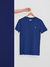 REMERA CLASICA LISA COLOR AZUL MARINO en internet