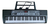 Teclado Musical 61 Teclas Adultos Niños Ritmos Efectos + Mic - comprar online