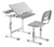 Escritorio Y Silla Infantil Ergonómicos Regulables En Altura