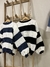 Sweater manga globo rayado - Amadas Indumentaria
