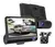 Video Cámara Dvr Para Carro 3 Lentes