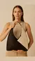 PRE-ORDEN BOLSO BALENNE CRUZADO B02 - CUERO CON PELO NATURAL - tienda en línea