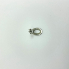 Brinco aço inox fixo "O" - Sanferlam