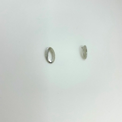 Brinco aço inox fixo "O" na internet