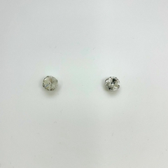 Brinco aço inox ponto luz rivoli 8mm na internet