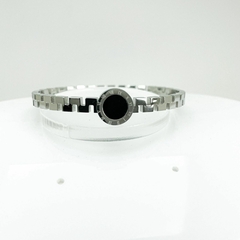 Pulseira Bracelete Aço Inox Zig Zag Romano na internet