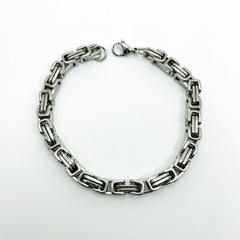 Pulseira Aço Inox Corrente Quadrada - comprar online