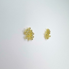 Brinco F18k Arvore da Vida Cravejado Zirconias - comprar online