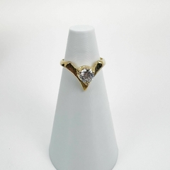 Anel F18k Mulher Maravilha Com Zirconia - comprar online