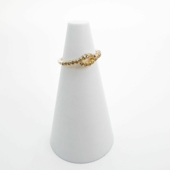 Anel F18k O Cravejado Zirconias - comprar online