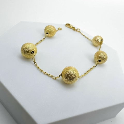 Pulseira F18k Bola Fosca