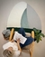 Tapete Gota | Orgânico | Off-White, Verde Claro, Granito e Verde - comprar online