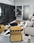 Tapete Optik | Fundo Off-White, detalhes em Taupe, Bege Gold, Vinho, Azul Marinho, Ouro e Preto - loja online