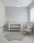 Tapete Quarto Infantil Orgânico | Econyl | Cinza | Liso - comprar online