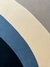 Tapete Sala Retangular | Azul, Off-White e Cinza | Coleção Kurve na internet
