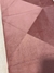 Tapete Triângulos | Veludo Rosé Gold - loja online