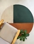 Tapete Harmonia | REDONDO | Bege Gold, Terracota e Verde - comprar online
