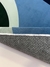 Tapete Rainbow | Azul Marinho, Azul Petróleo, Verde Claro, Verde e Granito na internet