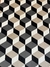 Tapete Madri | Veludo Off-White, Bege Gold, Preto e Grafite