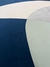 Tapete Íris | Bordas Orgânicas | Azul Marinho, Verde, Verde Claro, Granito e Off-White