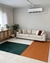 Tapete Harmonia | Verde, Terracota e Off-White - comprar online