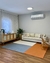 Tapete Harmonia | Veludo Cinza, Terracota e Off-White - comprar online