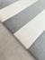 Imagem do Tapete Faixas | Veludo Granito e Off-White