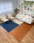 Tapete Harmonia | Bege Gold, Terracota e Azul Marinho