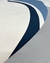 Tapete Bee | Bordas Orgânicas | Veludo Granito, Off-White, Azul Petróleo e Azul Marinho - loja online