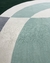 Tapete Íris | Bordas Arredondadas | Nylon | Verde Escuro, Prata, Off-White e Menta Econyl - Revenda Tapetes São José