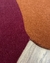 Tapete Seed | Nylon | Bordô e Terracota Econyl - loja online