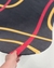 Tapete Lagum | Bordas Orgânicas | Bouclé Grafite, Amarelo e Vermelho na internet