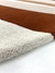 Imagem do Tapete Praiando | Nylon | Bordas Orgânicas | Bege, Mel, Off-White, Terracota e Curry Econyl
