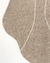 Imagem do Tapete Slim | Bordas Orgânicas | Nylon | Bege e Off-White Econyl