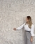 Tapete Quadrados | Easy Clean | Linho Aveludado Verona Bege - comprar online