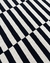 Tapete Sala Retangular | Econyl | Preto e Off-White | Coleção Faixas - loja online