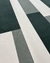 Tapete Italy | Linho Aveludado Hive Verde, Verde Escuro e Creme na internet