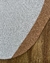 Imagem do Tapete Wave | Bordas Orgânicas | Easy Clean | Linho Nilo Off-White, Cinza e Terracota