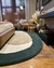 Tapete Quarto Orgânico | Econyl DUAS ALTURAS | Verde, Off-White e Trigo | Coleção Ellos - comprar online