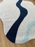Tapete Quarto Infantil Orgânico | Econyl | Prata, Azul e Tifanny | Coleção Vênus - comprar online