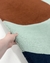 Tapete Sea | Nylon | Bordas Orgânicas | Azul Marinho, Verde Claro e Terracota Econyl